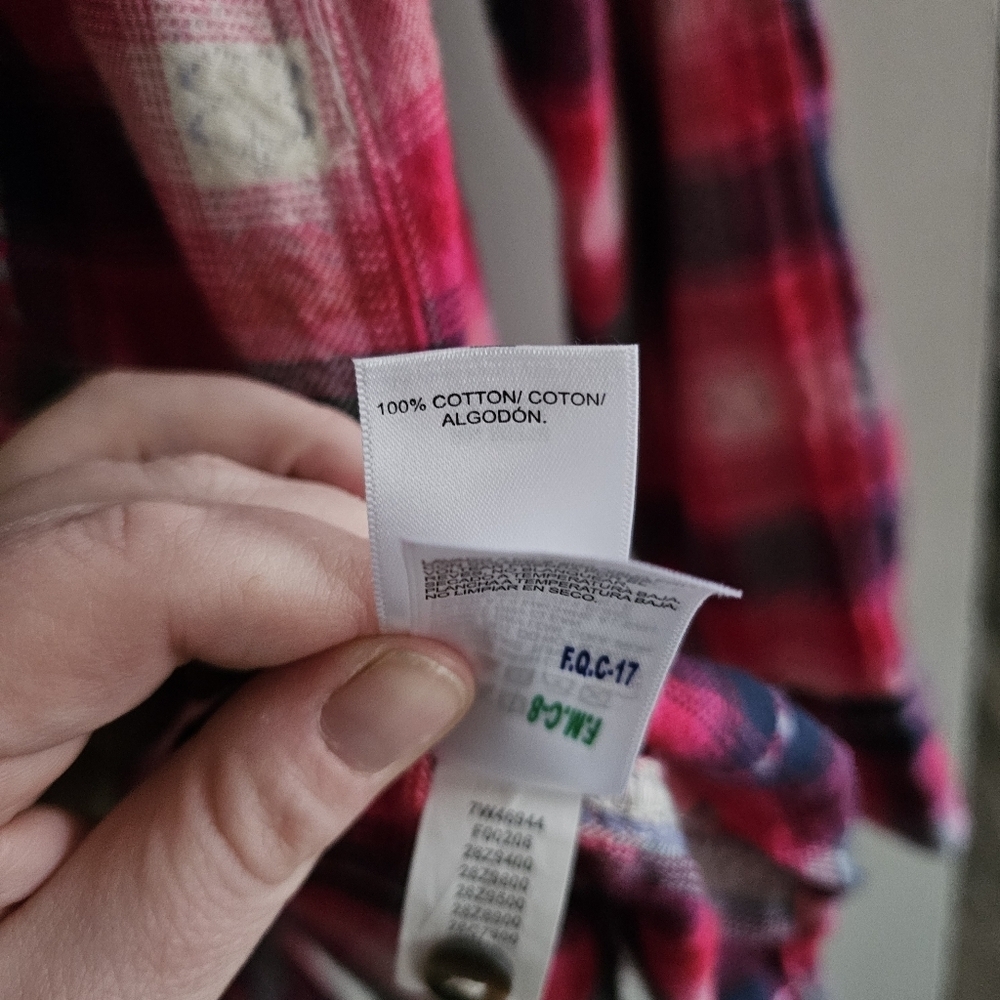 Lucky Brand Oversized Plaid Tunic - Picture 9 of 9